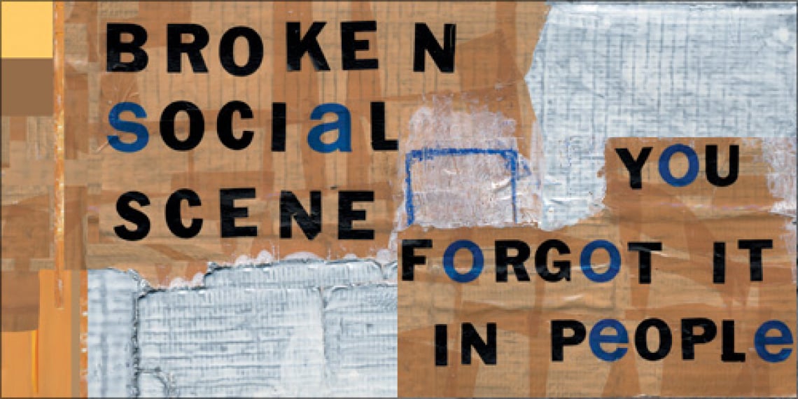 Cover of the record called You Forgot It In People by Broken Social Scene.
